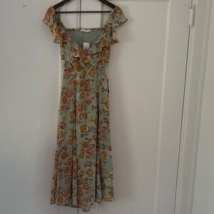 Floral Midi Dress